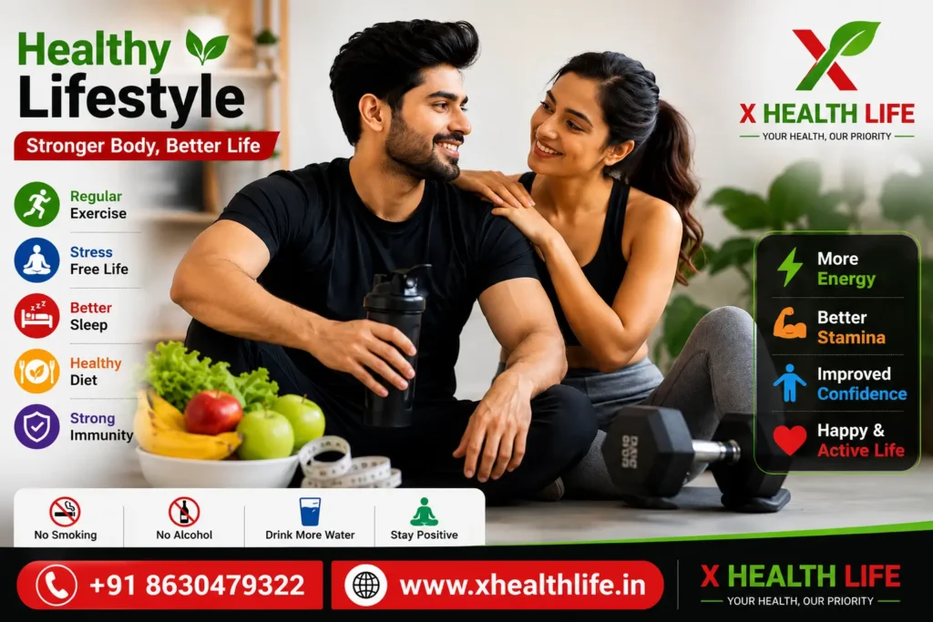 Healthy couple after workout representing an active lifestyle with Stay Manly 30 Capsule.