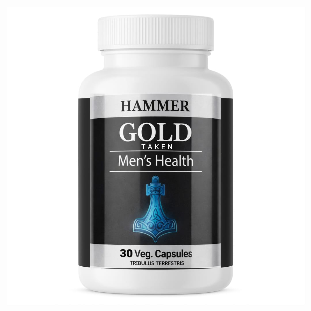 Hammer Gold Taken 30 Veg Capsules – Men’s Health, Power aur Performance Support Karne Wala Premium Supplement