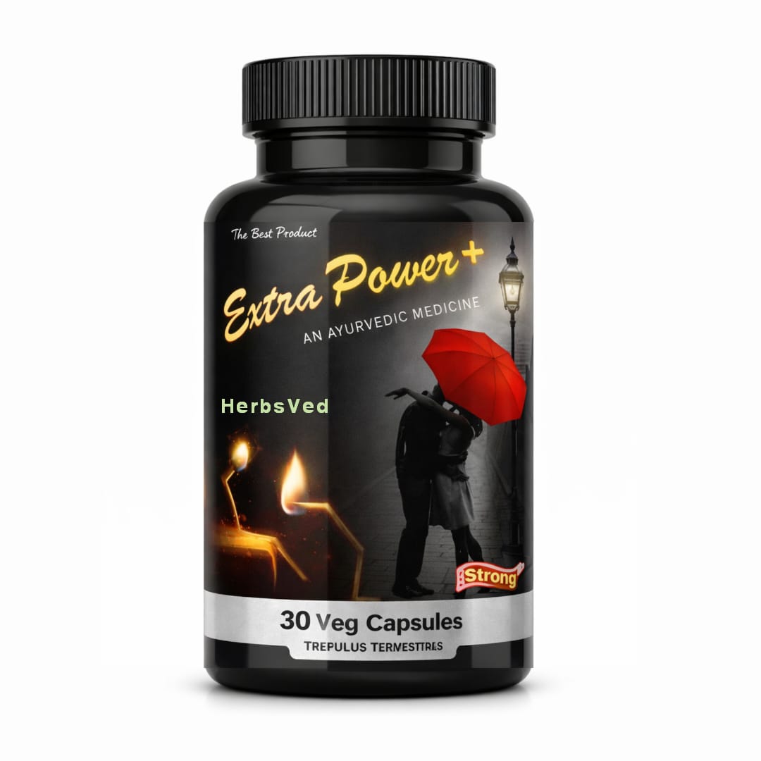 Extra Power+ 30 Veg Capsules – Ayurvedic Formula Se Power, Stamina aur Performance Support
