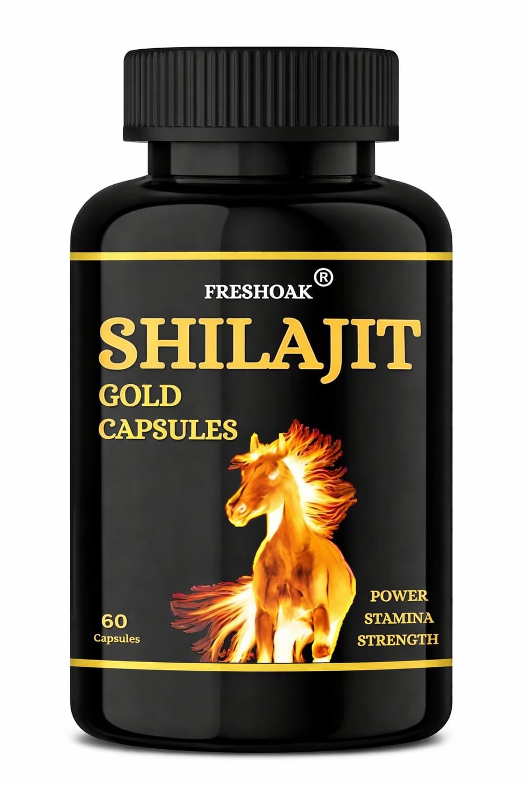 SHILAJIT GOLD CAPSULES – Natural Wellness Supplement for Daily Energy, Strength, Stamina aur Overall Vitality Support