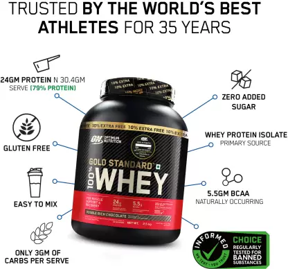 Optimum Nutrition Gold Standard 100% Whey Protein 03