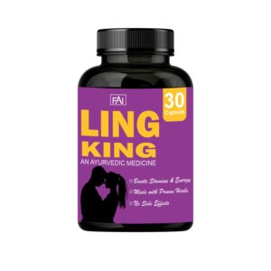 ling king 30 capsule – ayurvedic stamina & performance booster for men