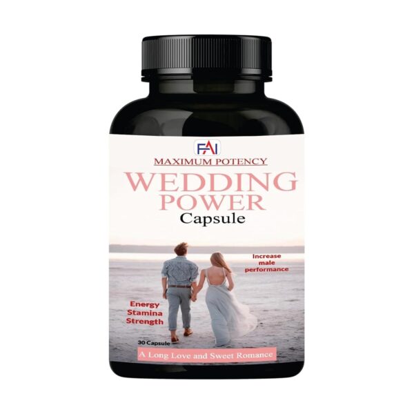wedding power 30 capsule – ayurvedic stamina & confidence booster for men
