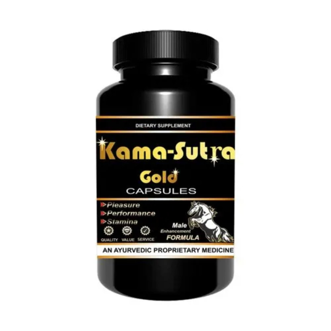 Kamasutra Gold 30 Capsule for Stamina & Vitality Kamasutra Gold 30 Capsule – Herbal stamina and vitality booster for men