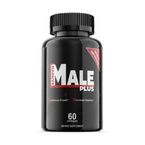 Male Plus 60 Capsules – Natural male stamina, testosterone, libido, and vitality booster