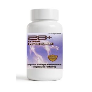 28+ Extreme Power Charger 60 Capsules – Natural male stamina, testosterone, libido, and vitality booster
