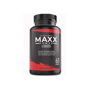 Maxx Power Libido 60 Capsules – Natural male stamina, testosterone, libido, and vitality booster