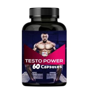 Testo Power 60 Capsules – Natural male stamina, testosterone, and vitality booster