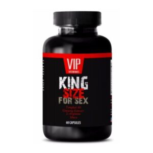 King Size For Sax 60 Capsules – Natural male stamina, testosterone, and vitality booster