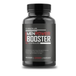 Men Power Booster 60 Capsules – Natural male stamina, testosterone, and vitality booster