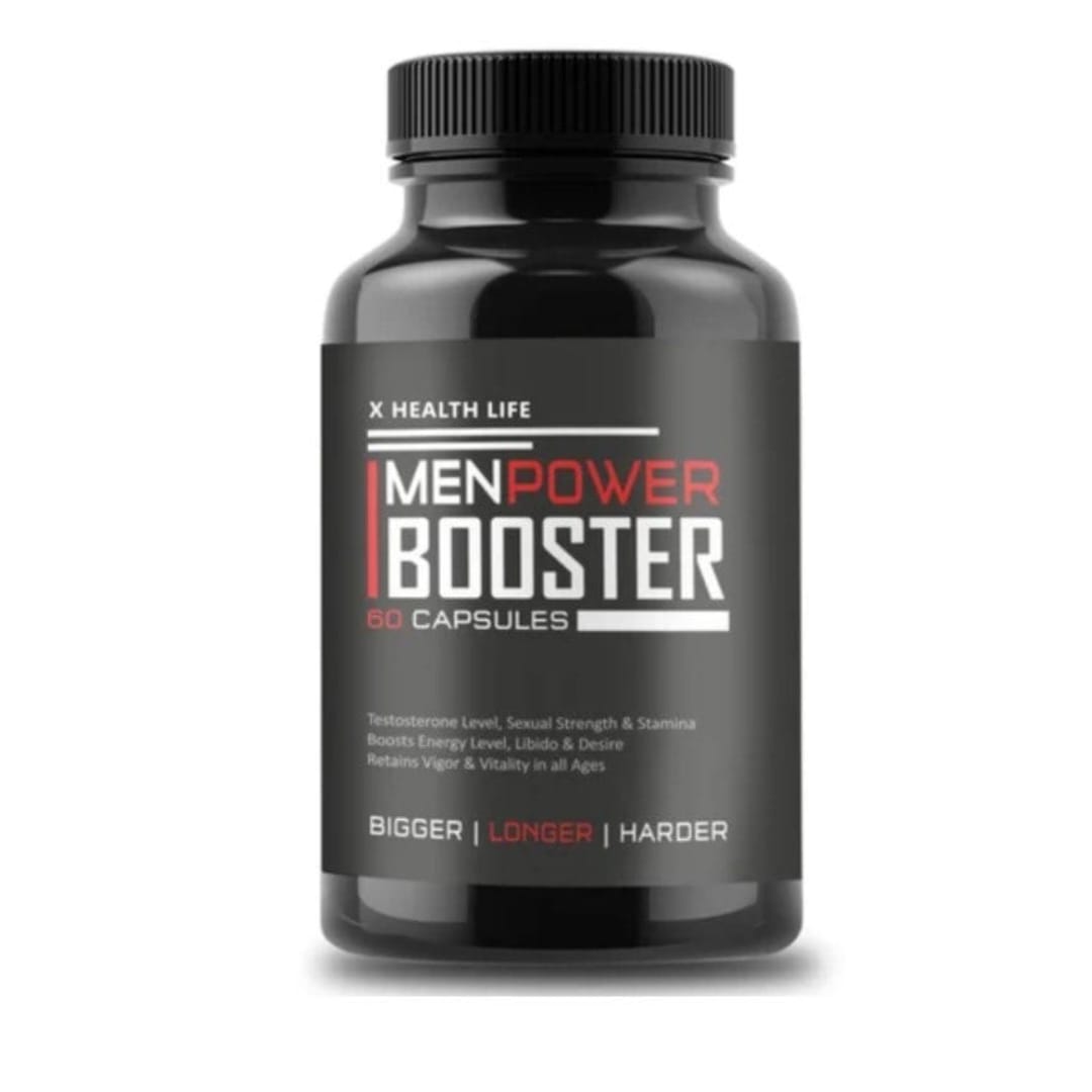 Men Power Booster 60 Capsules – Male Performance & Stamina Support Men Power Booster 60 Capsules – Natural male stamina, testosterone, and vitality booster