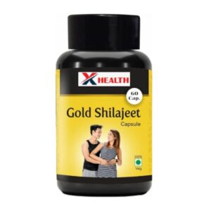 Gold Shilajeet 60 Capsules – Natural male stamina, testosterone, and vitality booster