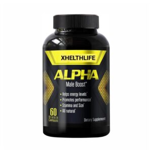 Alpha Male Boost 60 Capsules – Natural male stamina, testosterone, and vitality booster