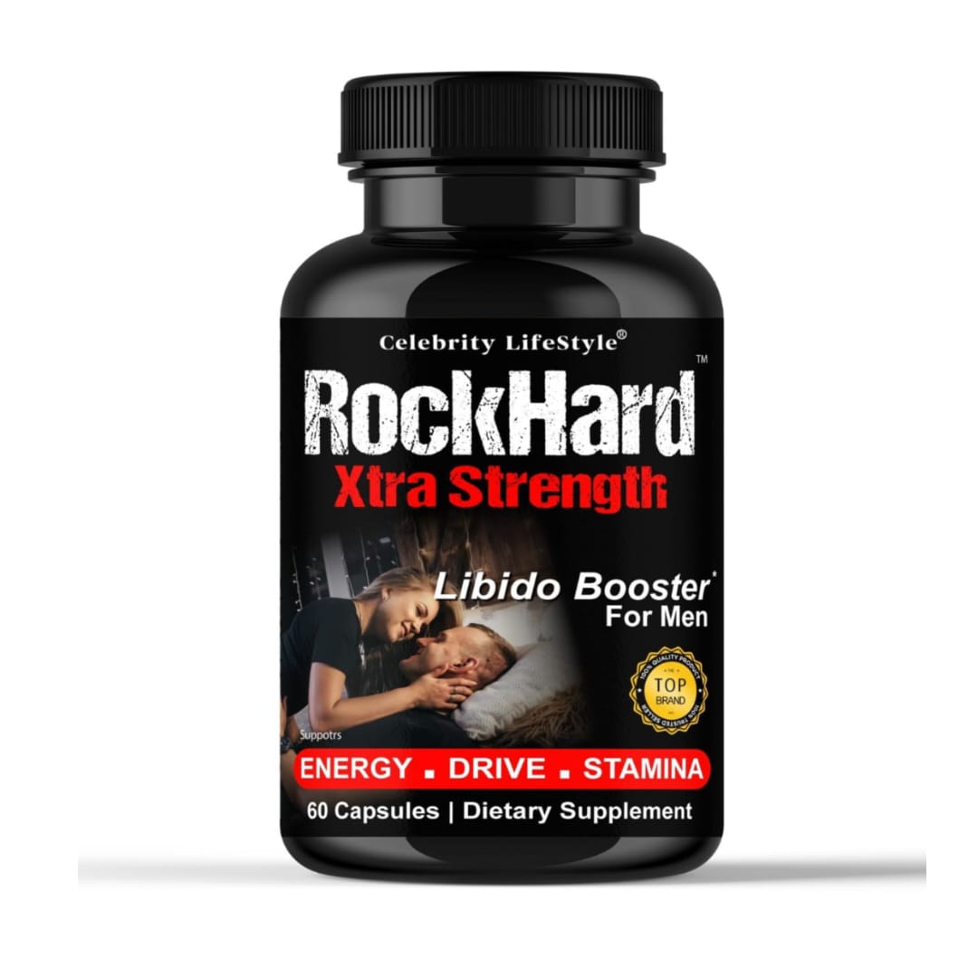 Rock Hard Xtra Strength 60 Capsules – Male Performance & Stamina Support Rock Hard Xtra Strength 60 Capsules – Natural male stamina, testosterone, and vitality booster
