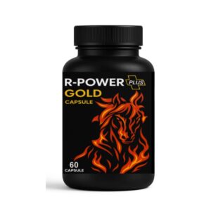 R-Power Gold 60 Capsules – Natural male stamina, testosterone, and vitality booster