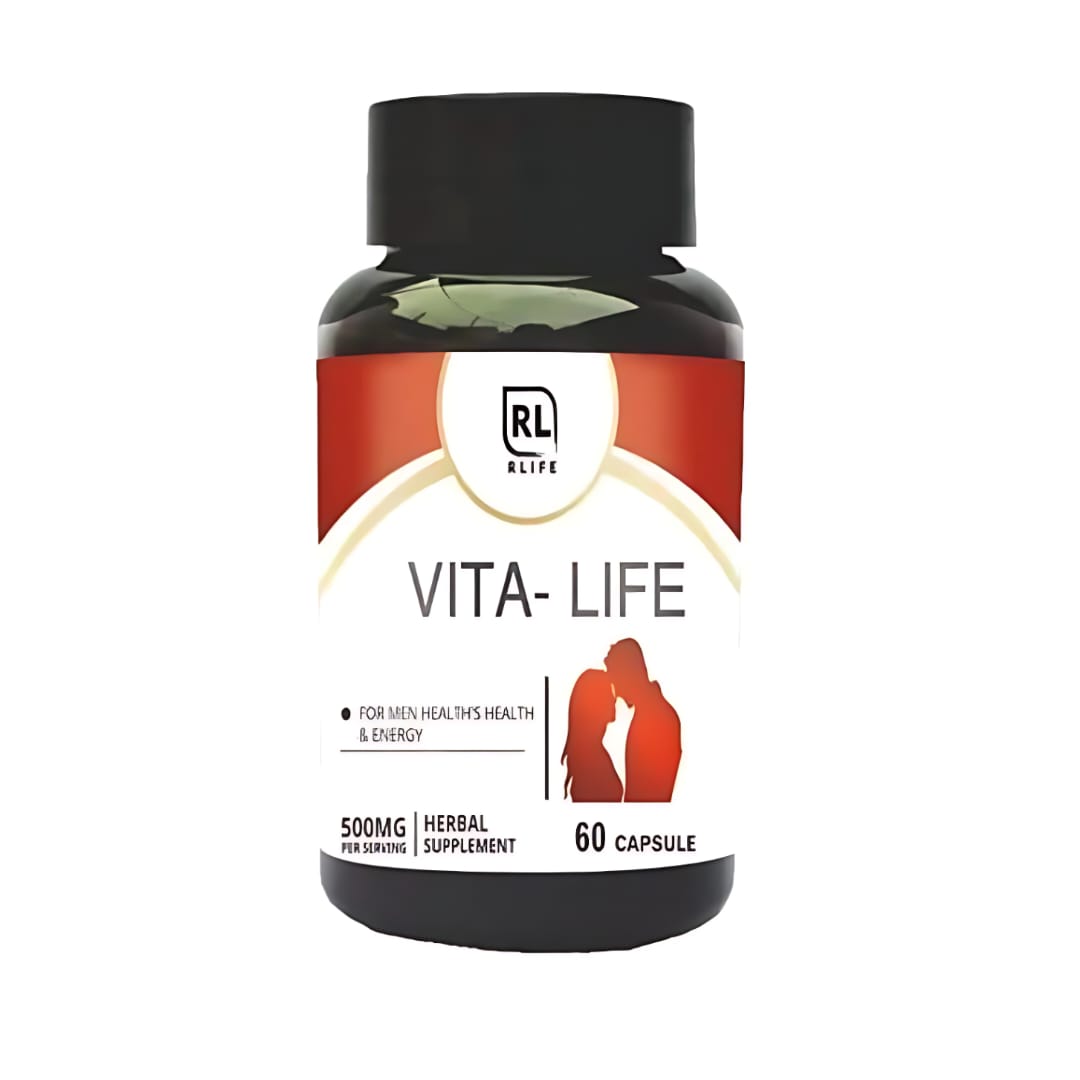 Vita-Life 60 Capsules – Male Performance & Vitality Support Vita-Life 60 Capsules – Natural male stamina, testosterone, and vitality booster