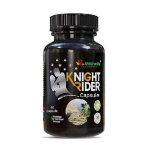 K-Night Rider 60 Capsules – Natural male stamina, testosterone, and vitality booster