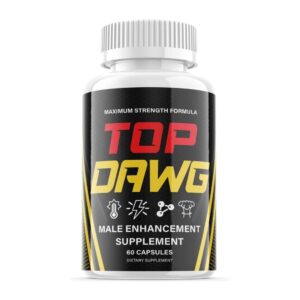 Top Dawg 60 Capsules – Natural male stamina, testosterone, and vitality booster