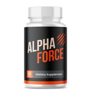 Alpha Force 60 Capsules – Testosterone and male vitality booster supplement