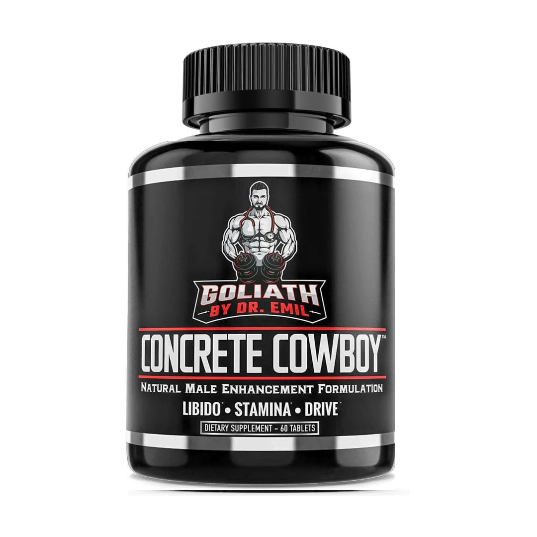 Concrete Cowboy 60 Capsules – Male Vitality & Energy Support Concrete Cowboy 60 Capsules – Natural stamina, energy, and testosterone booster for men