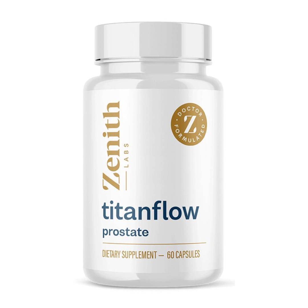 Zenith TitanFlow Prostate 60 Capsules – Natural Prostate Health Formula Zenith TitanFlow Prostate 60 Capsules – Prostate and urinary health support for men
