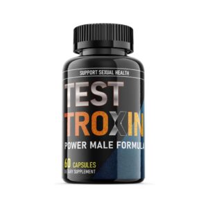 test troxin power male formula 60 capsules – stamina & testosterone booster