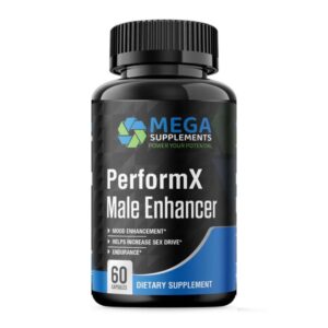 PerformX Male Enhancer 60 Capsules – Natural stamina, testosterone, and male vitality support