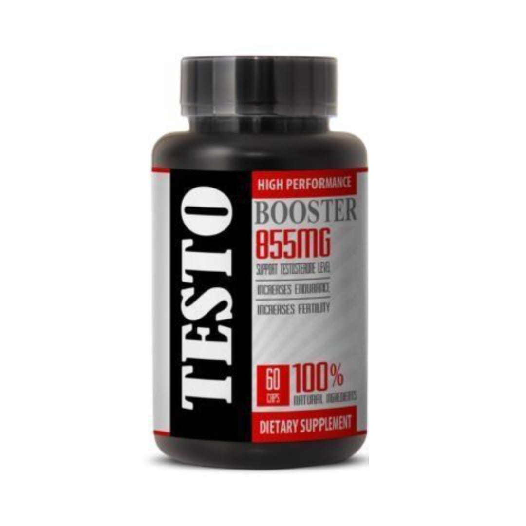Testo High Performance Booster 855mg 60 Capsules – Boost Male Stamina & Energy Testo High Performance Booster 855mg 60 Capsules – Natural male stamina, testosterone, and vitality support