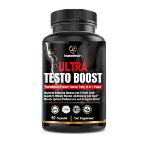 Ultra Testo Boost 60 Capsules – Natural stamina, testosterone, and male vitality support