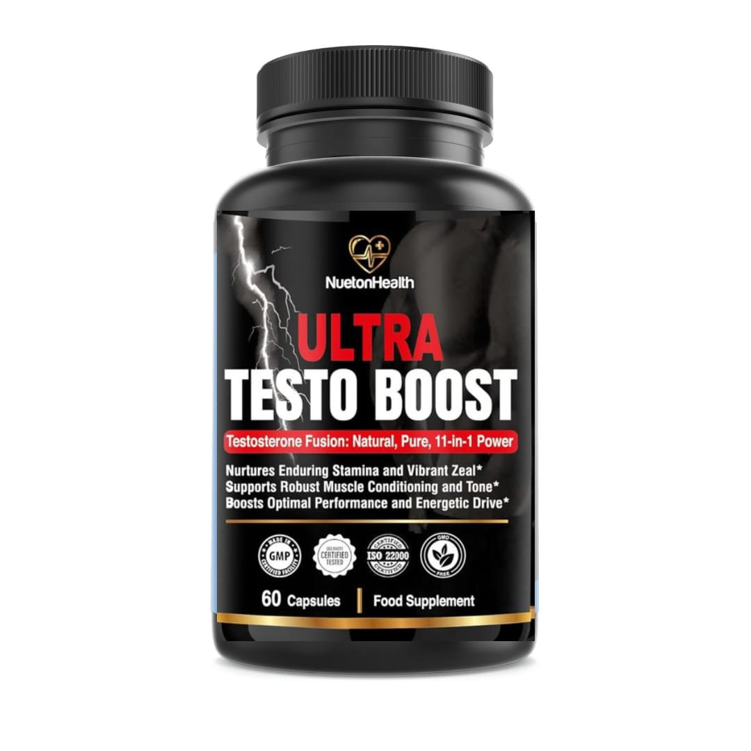 Ultra Testo Boost 60 Capsules – Natural stamina, testosterone, and male vitality support