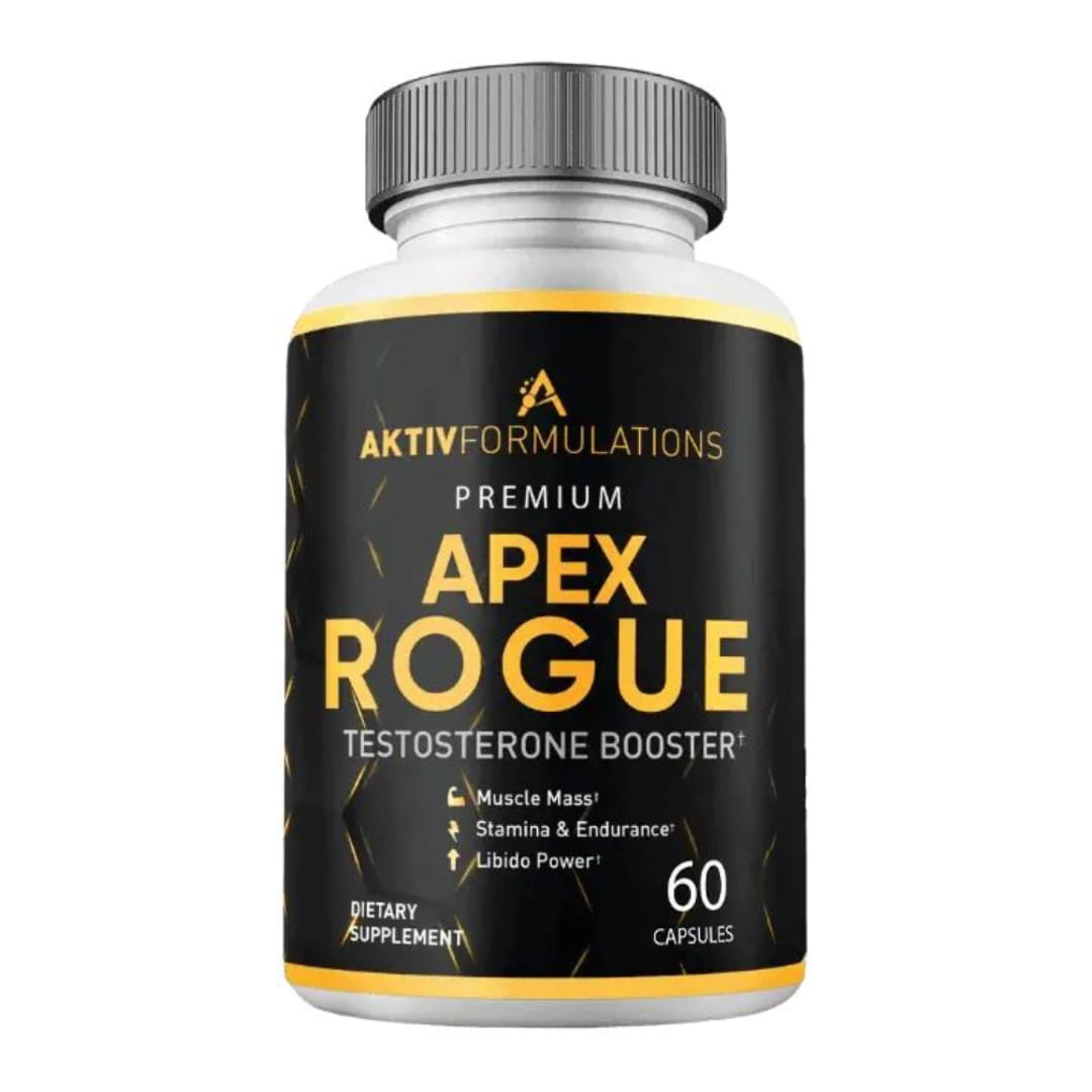 Apex Rogue Testosterone Booster 60 Capsules – Boost Stamina & Energy Apex Rogue Testosterone Booster 60 Capsules – Natural male stamina, vitality, and testosterone support