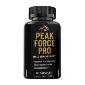 Peak Force Pro Male Enhancement 60 Capsules – Natural stamina, vitality, and male performance support
