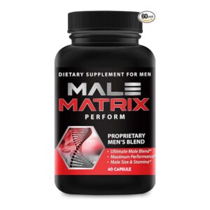 Male Matrix Perform 60 Capsules – Natural stamina, vitality, and male performance support