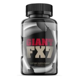 Giant FX7 60 Capsules – Natural stamina, vitality, and male performance support