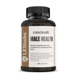 Leslabs Male Health 60 Capsules – Natural stamina, energy, and vitality support for men