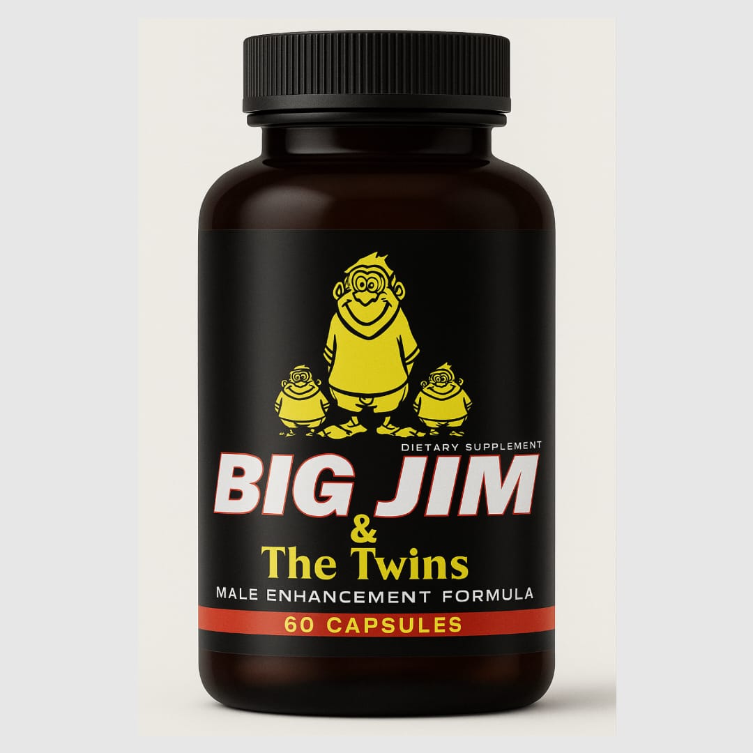 Big Jim & The Twins 60 Capsule – Herbal male stamina and performance booster
