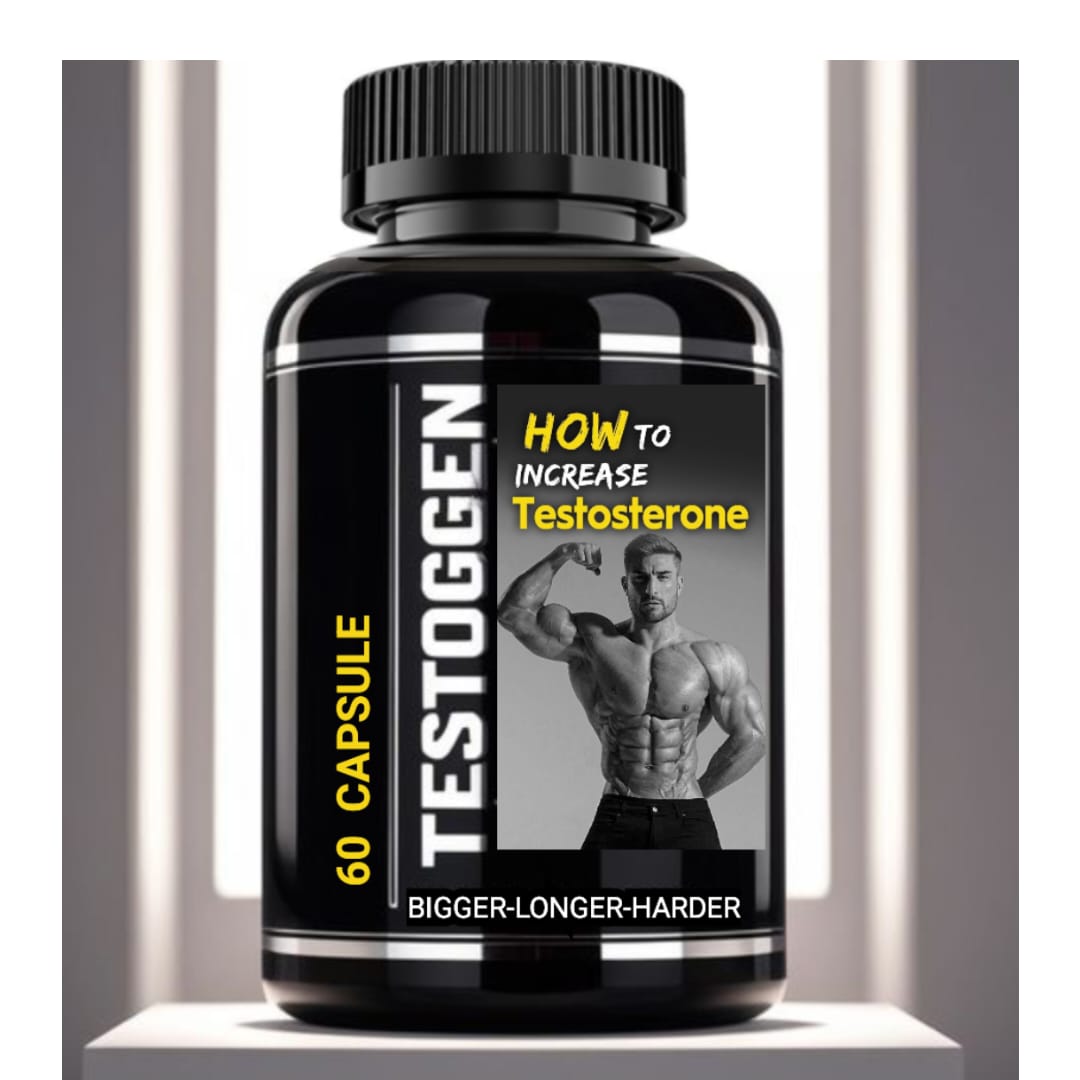 Testoggen 60 Capsule for Testosterone & Vitality Testoggen 60 Capsule – Herbal testosterone and stamina booster for men