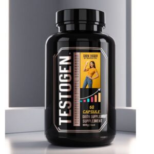 Testogen 60 Capsule – Natural testosterone and stamina booster for men