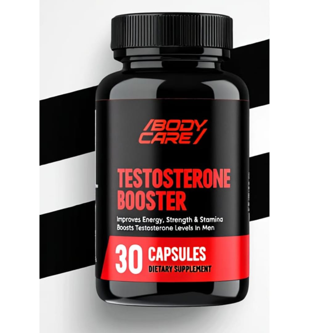 Body Care Testosterone Booster – Natural Stamina & Energy Support Body Care Testosterone Booster 30 Capsules – Herbal Stamina, Strength & Vitality Support for Men