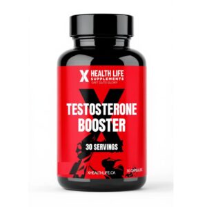 Testosterone Booster Supplement 30 Capsules – Herbal stamina, strength & vitality booster for men