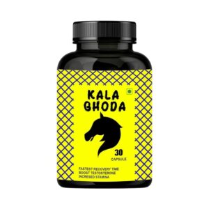 Kala Ghoda 30 Capsules – Ayurvedic Stamina, Strength & Vitality Booster for Men