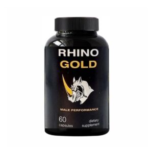 Rhino Gold 60 Capsules – Natural stamina, testosterone, and male vitality booster