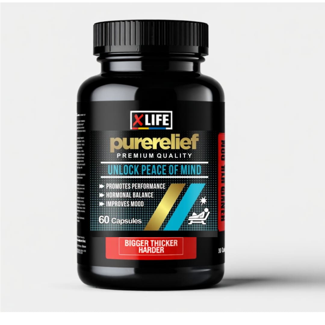 Purerelife 60 Capsules – Male Enhancement & Stamina Support Purerelife 60 Capsules – Natural stamina, testosterone, and male vitality booster