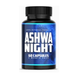 Ashwa Night 60 Capsules – Natural stamina, testosterone, and male vitality booster
