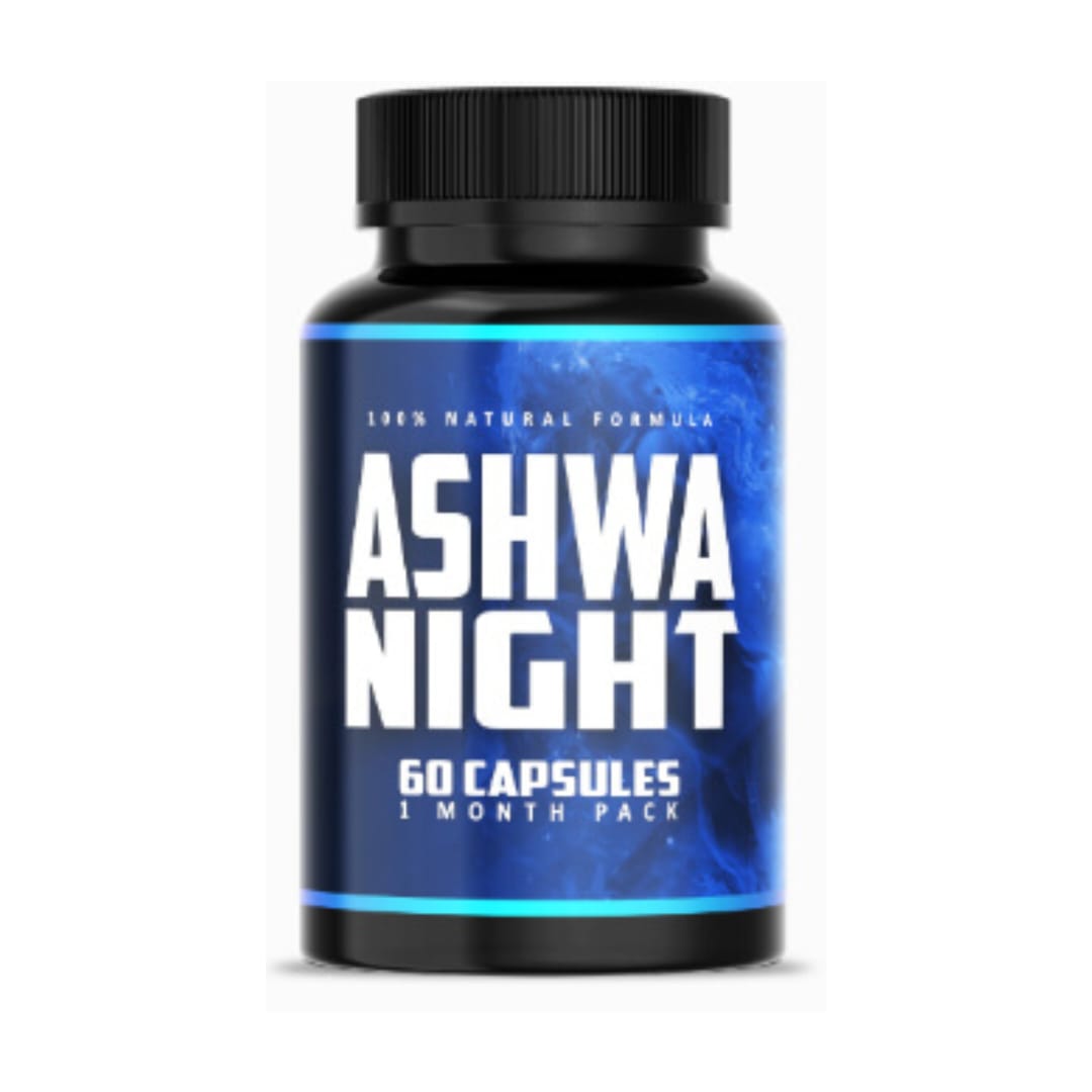 Ashwa Night 60 Capsules – Male Enhancement & Stamina Support Ashwa Night 60 Capsules – Natural stamina, testosterone, and male vitality booster