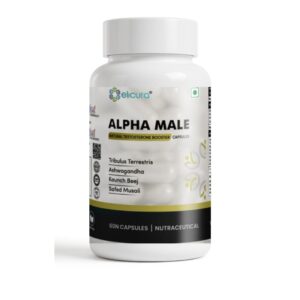 Alpha Male 60 Capsules – Natural stamina, testosterone, and male vitality booster
