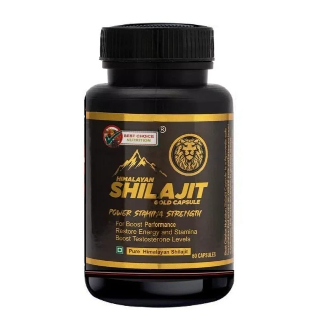 Shilajit 60 Capsules – Male Vitality, Energy & Stamina Support Shilajit 60 Capsules – Natural stamina, testosterone, and male vitality booster