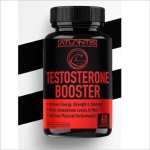 Testosterone Booster 60 Capsules – Natural stamina, testosterone, and male vitality booster
