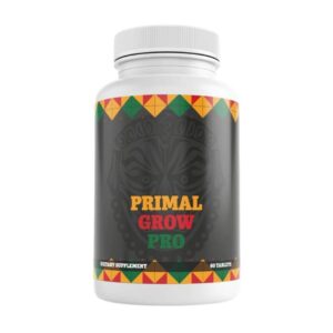 Primal Grow Pro 60 Capsules – Natural stamina, testosterone, and male vitality booster