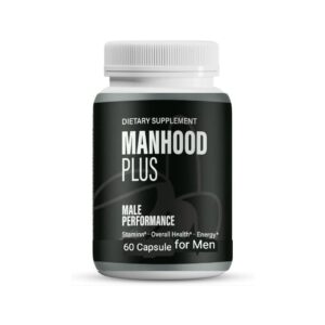 Manhood Plus 60 Capsules – Natural stamina, testosterone, and male vitality booster